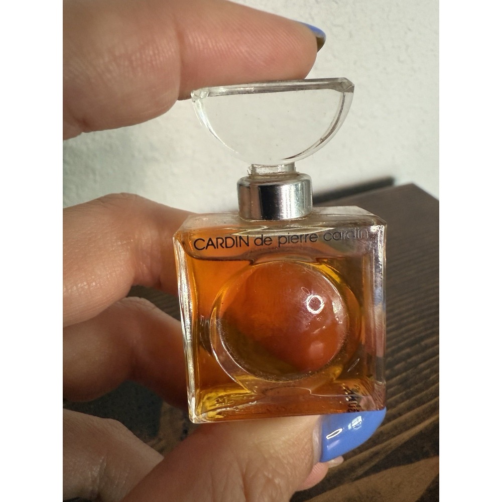 VINTAGE 1970s CARDIN DE PIERRE PARFUM 0.25 OZ WOMENS FRAGRANCE SPLASH